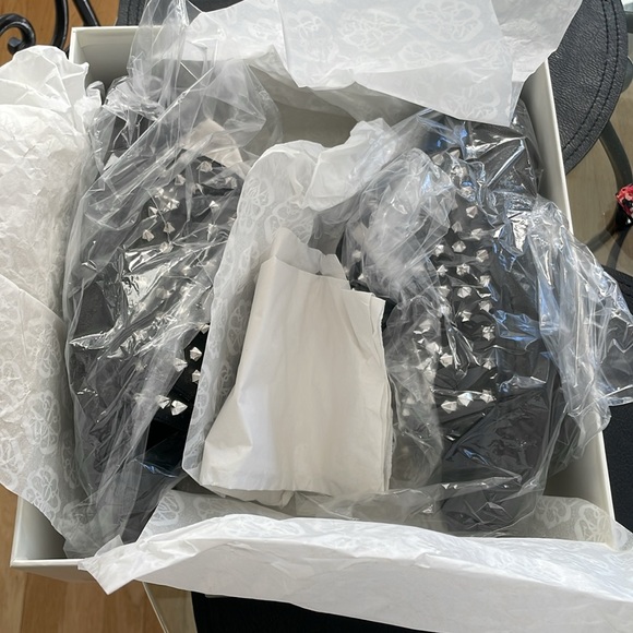 Alexander McQueen Studded Leather Sandals - Picture 6 of 7